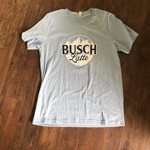 Busch Latte shirt- brand new
